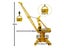 RC Truck Children's Electric Remote Control Tower Crane Model Engineering Carousel 5