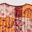 Women's Print Cardigan Jacket Short V-neck Quilted Cotton Coat Carousel 5