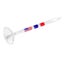 50Pcs Golf Tees Reduce Friction and Side Spin Transparent Plastic Carousel 4