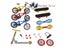 Finger Skate Board Bikes Tech Two Wheels Mini Scooter Fingertip Bmx Bicycle Set Carousel 4