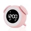 Alarm Clock with Touch Color-Changing Night Light Digital Alarm Clock White Carousel 1