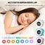 Alarm Clock with Touch Color-Changing Night Light Digital Alarm Clock White Carousel 4