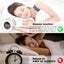 Alarm Clock with Touch Color-Changing Night Light Digital Alarm Clock White Carousel 5