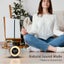 Desk Lamp with Calendar Colorful Light Clock Table Lamp Alarm Clock Night Light Carousel 2