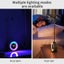 Desk Lamp with Calendar Colorful Light Clock Table Lamp Alarm Clock Night Light Carousel 5