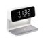 Desk Lamp with Wireless Charging Alarm Clock Desktop Clock Night Light Carousel 1