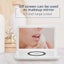 Digital Clock with Wireless Charging LED Mirror Digital Alarm Clock White Carousel 3