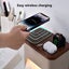 3-In-1 Tissue Box with Wireless Charger Storage Box Bedside Night Light Carousel 4