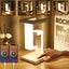 Bedside Table Lamp with Wireless Charger Dimmable Touch Night Light White Carousel 2