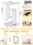 Bedside Table Lamp with Wireless Charger Dimmable Touch Night Light White Carousel 7
