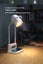 LED Table Lamp with Digital Clock Wireless Charging Bedroom Night Light-Black Carousel 4