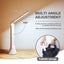 Desk Lamp Foldable Portable Desk Lamp for Home Cordless LED Desk Lamp White Carousel 5