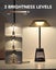 Bedside Table Lamp with USB Port Touch Night Light Dimmable Desk Lamp for Home Carousel 3