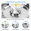 Pet Automatic Water Dispenser Dog Water Feeder Pet Drinking Bowl-Plastic Blue Carousel 3