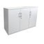 Sonic 1200mm Storage Credenza, White Carousel 1