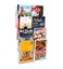 A4 Wall Mount Brochure Holder 8 x A4 Carousel 1