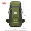 50L Travel Backpack Camping Bag For Men Large Hiking Bag Tourist Carousel 7
