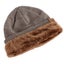 New Unisex Slouchy Winter Hats Add Fur Lined Men And Women Warm Carousel 5