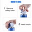 Compressed Air Duster Can Cleaner 400ml for Notebook Laptop PC Keyboard Carousel 4