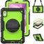 Lenovo Tab M9 HD 9 inch (TB-310FU) 2023 Hand Strap Stand Case-Black&Green Carousel 1