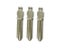 10pcs HU179 Uncut Flip Blank Key Blade For Renault Megane Espace Laguna Duster Carousel 4