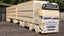 Volvo cattle truck and 5 axle trailer. Carousel 1