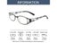 Women's Presbyopia Reading Glasses Unisex With Diopter 1.0 4.0 Carousel 7