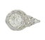 Vintage Art Deco 18k Gold 1.30ctw Old European Diamond Filigree Engagement Ring Carousel 5
