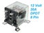 Switch Motor Reversing DPDT ON OFF ON centre OFF 15A with rubber boot RB7 Carousel 7