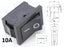 Switch Motor Reversing DPDT ON OFF ON centre OFF 15A with rubber boot RB7 Carousel 8