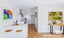 Kitchen cabinets Recessed Handles in White finish (45 degree bevel edge) Carousel 6