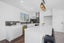 Kitchen cabinets Recessed Handles in White finish (45 degree bevel edge) Carousel 9