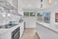 Kitchen cabinets Recessed Handles in White finish (45 degree bevel edge) Carousel 12