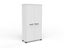 Knight's Cubit 1800mm Cupboard - White Carousel 1