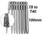 Screwdriver Bit Set HEX Head X 50 mm H1.5 to H8 1/4 hex shank GD5 Carousel 4