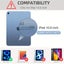iPad 10.9 NEW iPad 10th Gen 2022 with Pencil Holder, Soft TPU Protective Stand Carousel 3