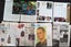 Movie magazine clippings: Halle Berry, Meryl Streep, Sigourney Weaver Carousel 4