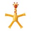 4 Pieces Telescopic Stretchy Giraffe Suction Toy Tube Shape Changing Fidget Bloc Carousel 3