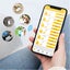 Tuya Bluetooth Anti-Lost Device Key Wallet Finder Pet Wireless Tracker Blue Carousel 3