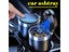 Car Ashtray With LED Light Universal Alloy Ash Tray Aluminum Cup Smokeless Carousel 4