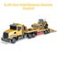 RC Semi Truck with Trailer 1:24 RC Semi-Trailer Engineering Tractor Carousel 4