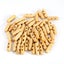 50pcs/Lot Button Wooden 2 Holes Coat Duffle Toggle Carousel 2