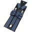 Cotton Plaid Bowtie Suspenders Set For Weddings Carousel 4