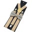 Cotton Plaid Bowtie Suspenders Set For Weddings Carousel 7