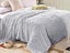160x200cm Super Soft Faux Fur Throw Blanket Double-Sided Shaggy Blanket - Grey Carousel 3