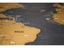 Scratch Map World Map Wall Black Gold Foil Scratch Off Foil Layer Coating Mapa Carousel 6