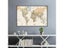 World Map 225*150cm Non-woven Detailed Map Of Country Major Cities For Carousel 4