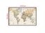 World Map 225*150cm Non-woven Detailed Map Of Country Major Cities For Carousel 7