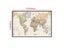 60 40cm Retro World Map Canvas Painting For School Decor Carousel 7