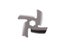 3pcs/set Type 5 Mincer Knife Stainless Steel Anti Rust 4 Blade Hexagon Hole Carousel 3